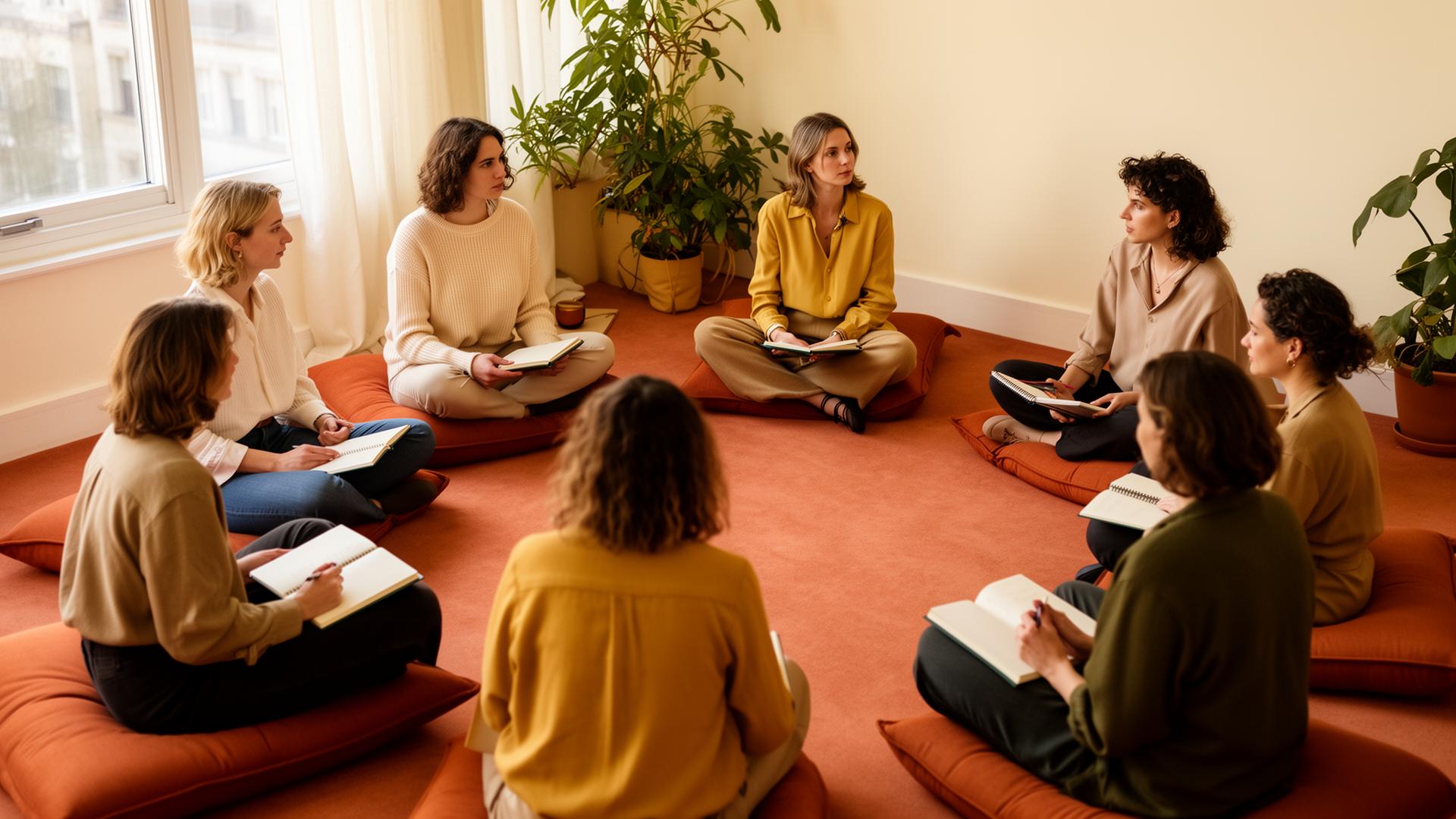 Coaching community in een warme kring